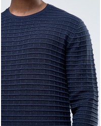 Мужской темно-синий свитер от French Connection