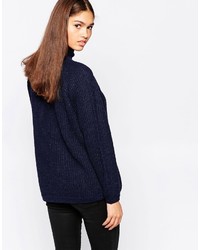 Женский темно-синий свитер от Minimum