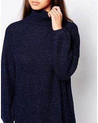 Женский темно-синий свитер от Minimum