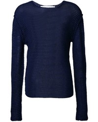 Мужской темно-синий свитер от Isabel Benenato