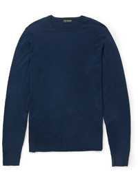 Мужской темно-синий свитер от John Smedley