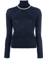 Женский темно-синий свитер от Kenzo