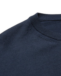 Мужской темно-синий свитер от Canali