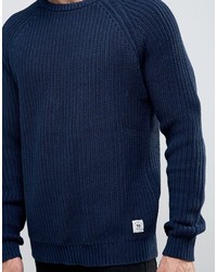 Мужской темно-синий свитер от Bellfield