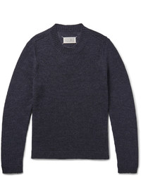 Мужской темно-синий свитер от Maison Margiela