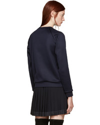 Женский темно-синий свитер от Versace