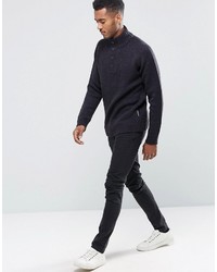 Мужской темно-синий свитер от French Connection