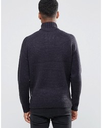 Мужской темно-синий свитер от French Connection