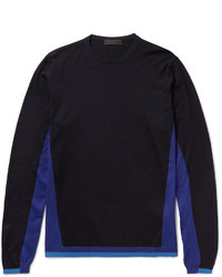 Мужской темно-синий свитер от Prada