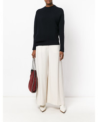 Женский темно-синий свитер от Stella McCartney