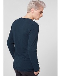 Мужской темно-синий свитер от s.Oliver