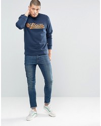 Мужской темно-синий свитер от Element