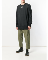 Мужской темно-синий свитшот с принтом от Ziggy Chen