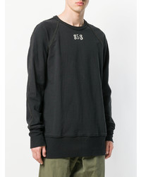 Мужской темно-синий свитшот с принтом от Ziggy Chen