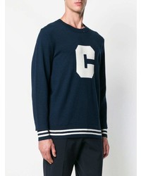 Мужской темно-синий свитшот с принтом от Calvin Klein 205W39nyc