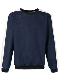 Мужской темно-синий свитшот от Andrea Crews