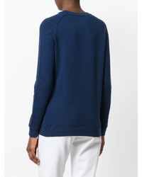 Женский темно-синий свитшот от Zoe Karssen