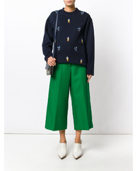 Женский темно-синий свитшот от Marni