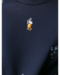 Женский темно-синий свитшот от Marni