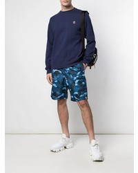 Мужской темно-синий свитшот от A Bathing Ape