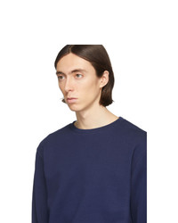 Мужской темно-синий свитшот от Maison Margiela