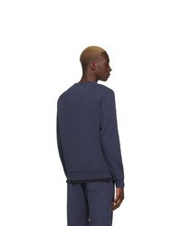 Мужской темно-синий свитшот от Sunspel