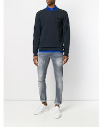 Мужской темно-синий свитшот от Dondup