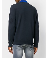 Мужской темно-синий свитшот от Dondup