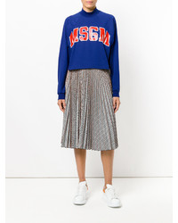 Женский темно-синий свитшот от MSGM