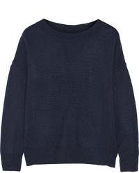 Темно-синий свободный свитер от Frame Denim