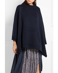 Темно-синий свободный свитер от Chloé