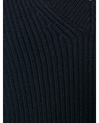 Темно-синий свободный свитер от Stella McCartney