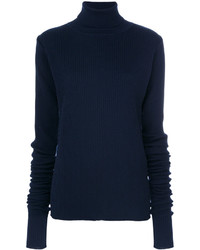 Темно-синий свободный свитер от Y/Project
