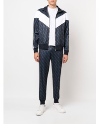 Мужской темно-синий спортивный костюм от Billionaire