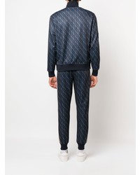 Мужской темно-синий спортивный костюм от Billionaire