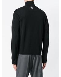 Мужской темно-синий стеганый бомбер от Z Zegna