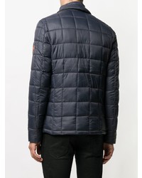Мужской темно-синий стеганый пиджак от Save The Duck