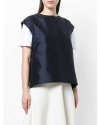 Темно-синий топ без рукавов от Nehera