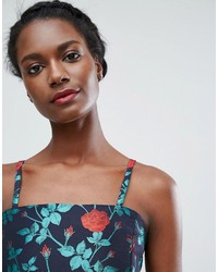 Темно-синий укороченный топ от Endless Rose