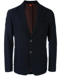 Мужской темно-синий хлопковый пиджак от Barena