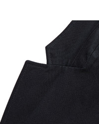 Мужской темно-синий хлопковый пиджак от Folk