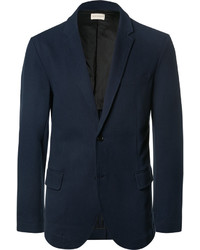 Мужской темно-синий хлопковый пиджак от Club Monaco