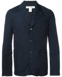 Мужской темно-синий хлопковый пиджак от Comme des Garcons
