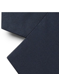 Мужской темно-синий хлопковый пиджак от Jil Sander