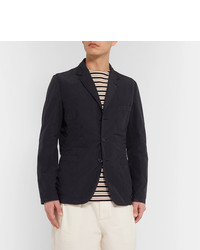 Мужской темно-синий хлопковый пиджак от Aspesi