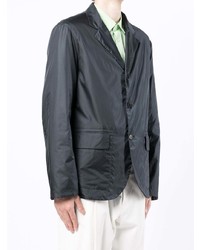 Мужской темно-синий хлопковый пиджак от Aspesi