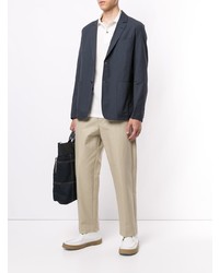 Мужской темно-синий хлопковый пиджак от Paul Smith