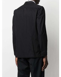 Мужской темно-синий хлопковый пиджак от Lardini