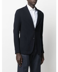 Мужской темно-синий хлопковый пиджак от Tagliatore