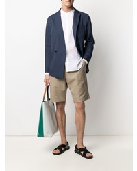 Мужской темно-синий хлопковый пиджак от Costumein